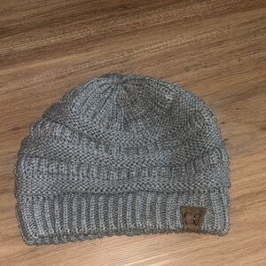 CC Boutique Gray Knit Hat